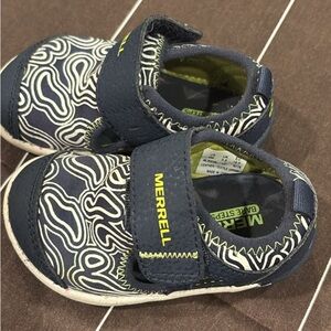 Merrell Kids' Navy and White Shoes
